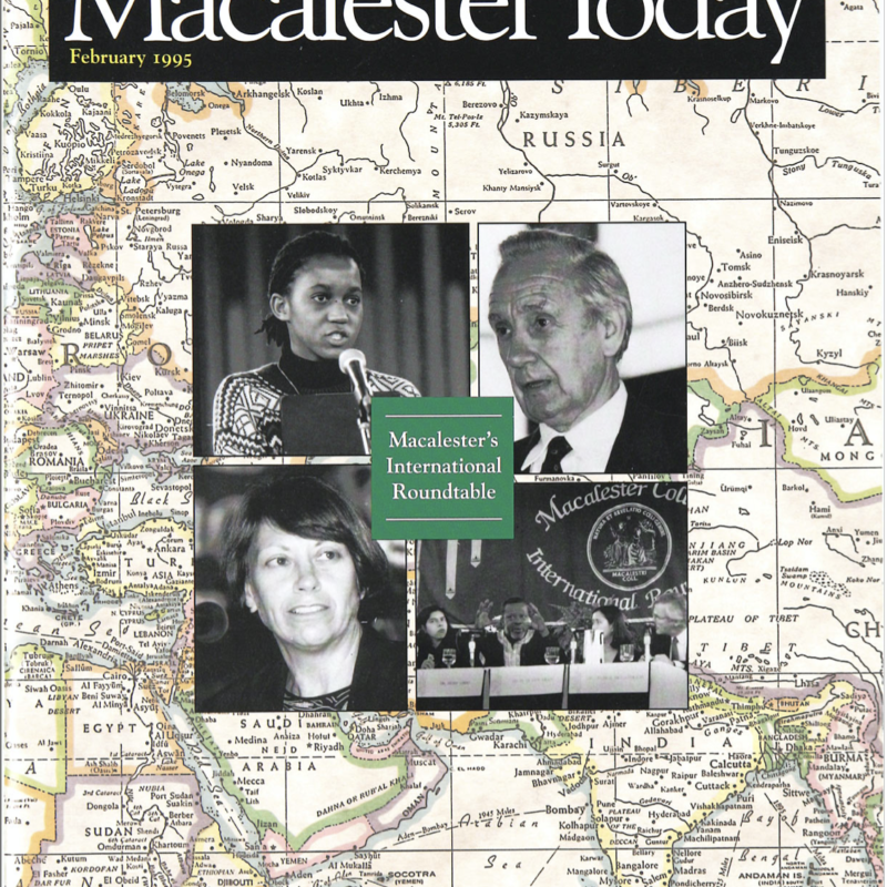 Macalester Today February 1995 cover